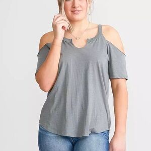 White Crow Ann Cold Shoulder Top